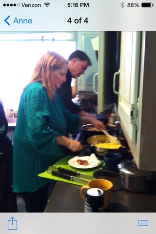 Cooking together